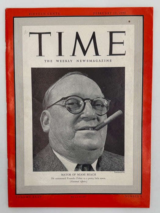 Time Magazine from February 1940 - Alcoholics Anonymous Rockefeller Dinner