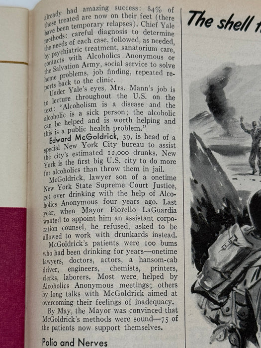 Time Magazine from October 1944 - Marty Mann - Help for Drunkards