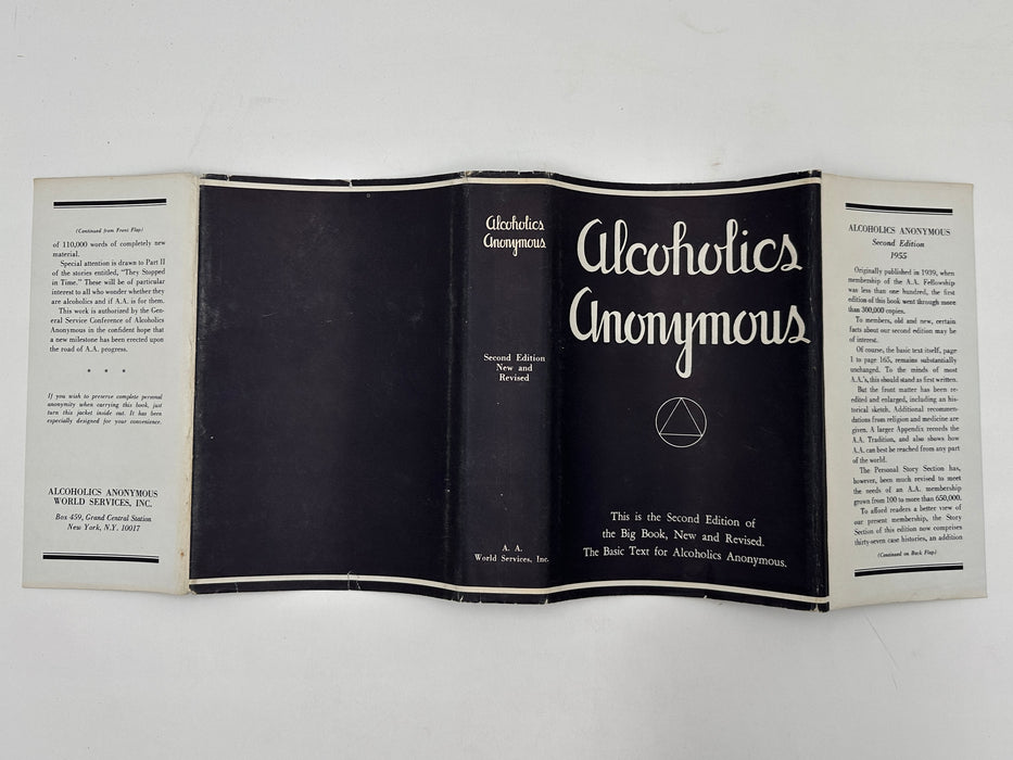 Alcoholics Anonymous 2nd Edition 15th Printing from 1973 with ODJ