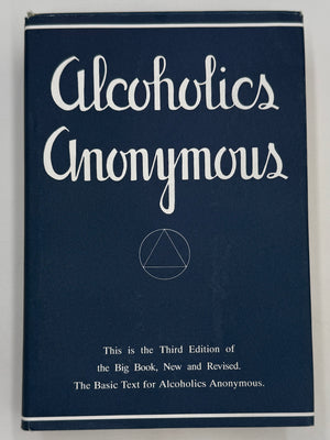 Alcoholics Anonymous Second Edition — Third Printing (1959) with RDJ