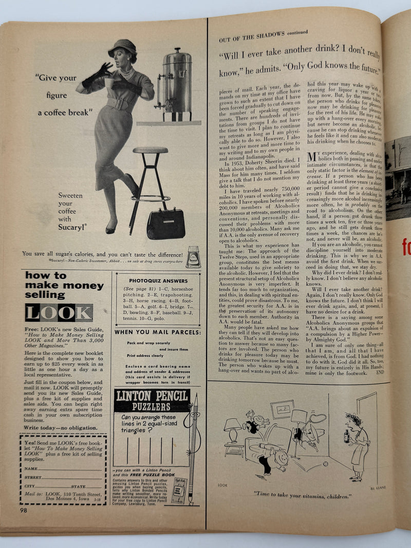 Look Magazine — March 4, 1958 | “A Priest’s Own Story” by Father Ralph Pfau and Al Hirshberg