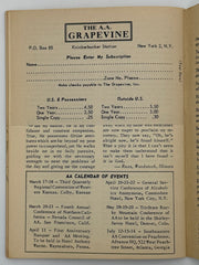 AA Grapevine from March 1951 Recovery Collectibles