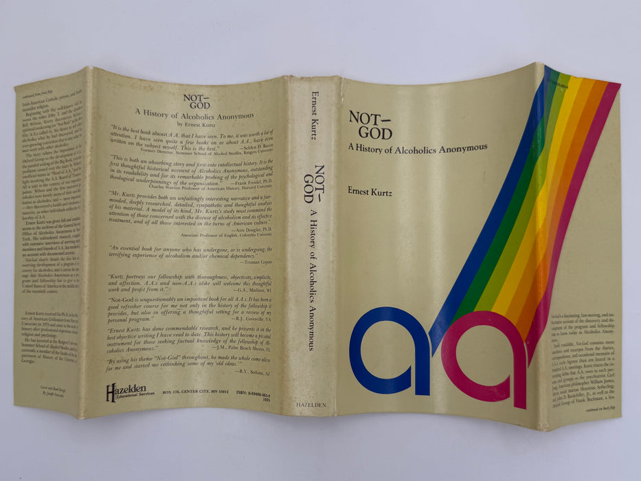 Not-God by Ernest Kurtz - Third Printing from 1980 (Signed)