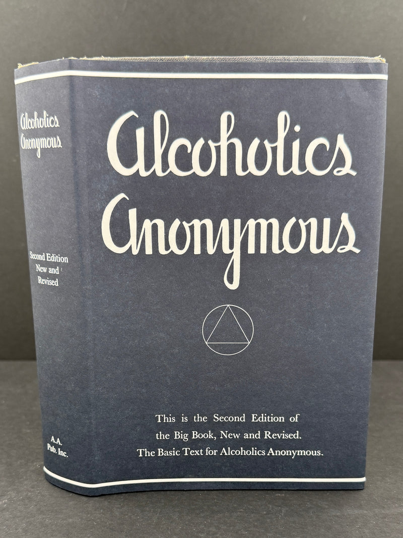 Alcoholics Anonymous Second Edition — First Printing (1955) | Reproduction Dust Jacket