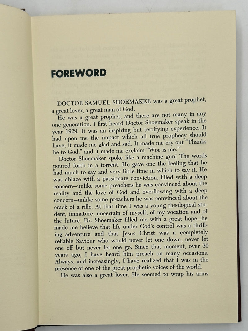 And Thy Neighbor… SAM SHOEMAKER talks about creative living