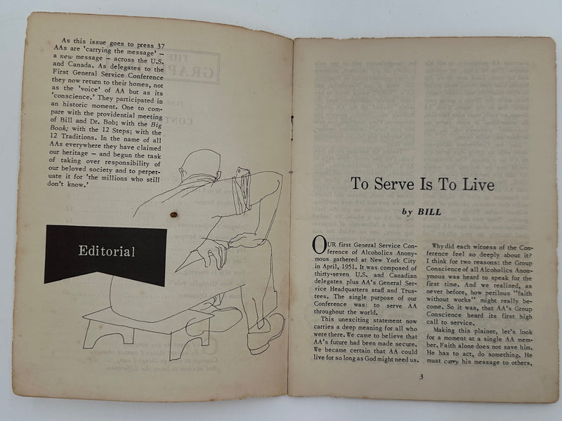 AA Grapevine from June 1951 - First General Service Conference