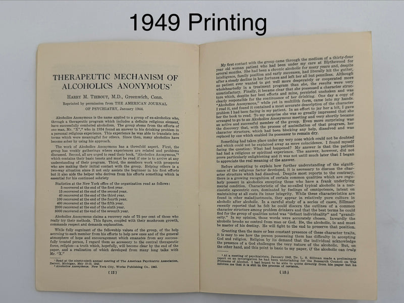 Medicine Looks at Alcoholics Anonymous — 4-Pamphlet Edition Set (1944 / 1946 / 1949 / 1953)