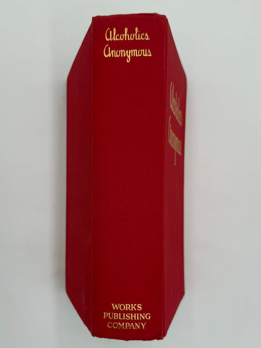 Signed by Nell Wing - Alcoholics Anonymous — First Edition, First Printing (1939) | Reproduction Dust Jacket