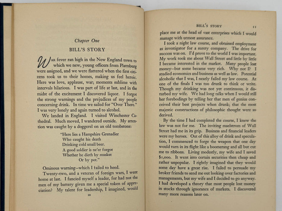 Alcoholics Anonymous First Edition 12th Printing from 1948 - ODJ