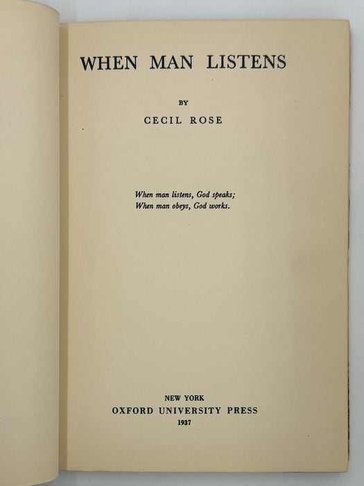 Books of the Rising Tide: The Oxford Group’s Recommended Reading