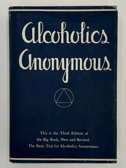 Alcoholics Anonymous Second Edition 3rd Printing Big Book from 1959 with the Original Dust Jacket West Coast Collection
