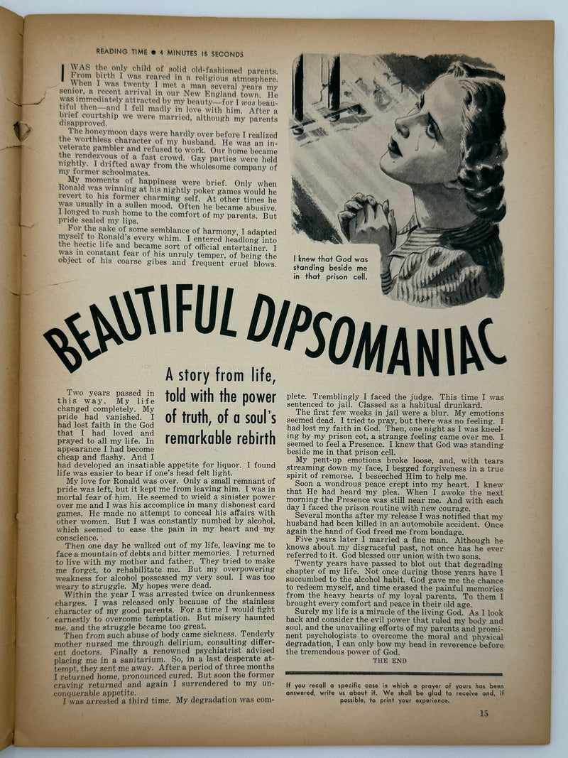 Liberty Magazine from May 1938 - Beautiful Dipsomaniac and Oxford Group