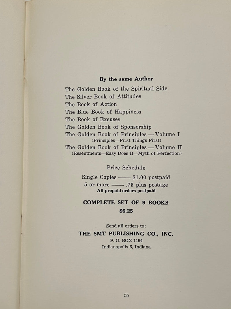 The Golden Book of Tolerance by Father Ralph Pfau West Coast Collection