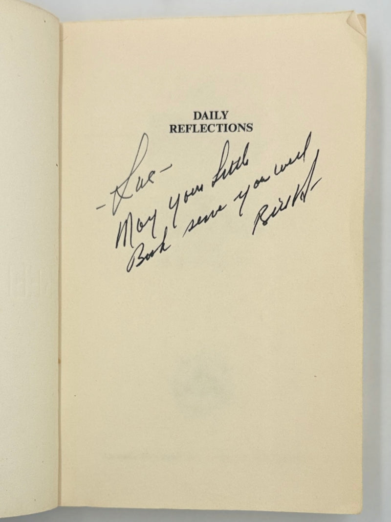 Daily Reflections - First Printing from 1990