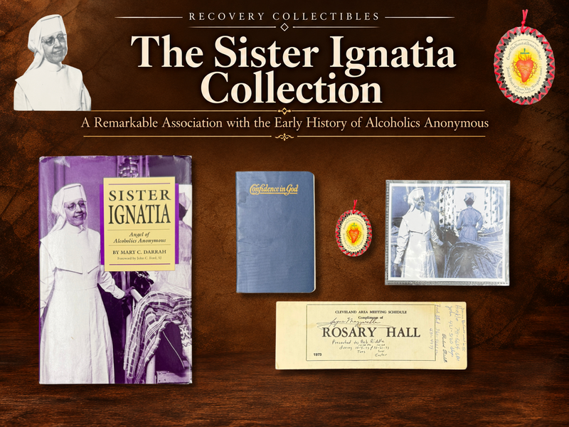 The Sister Ignatia Collection — Two Personally Inscribed Books & A.A. Historical Material
