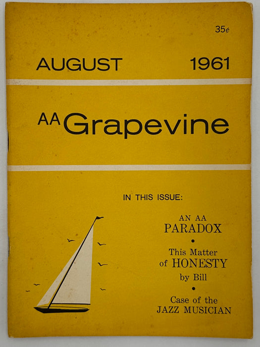 AA Grapevine from August 1961 - This Matter of Honesty by Bill