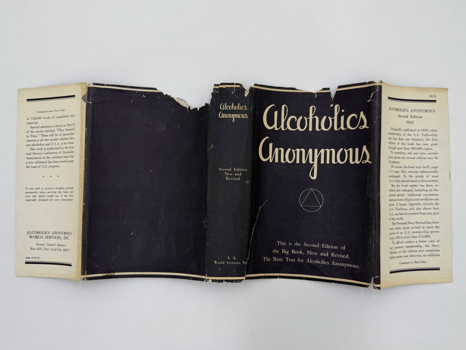 Alcoholics Anonymous Second Edition Big Book 11th Printing with ODJ