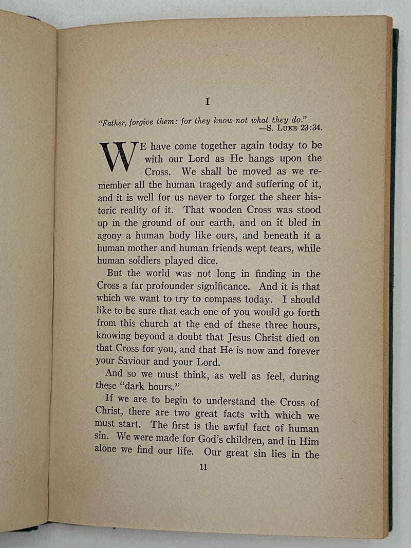 Christ’s Words From The Cross by Samuel M. Shoemaker