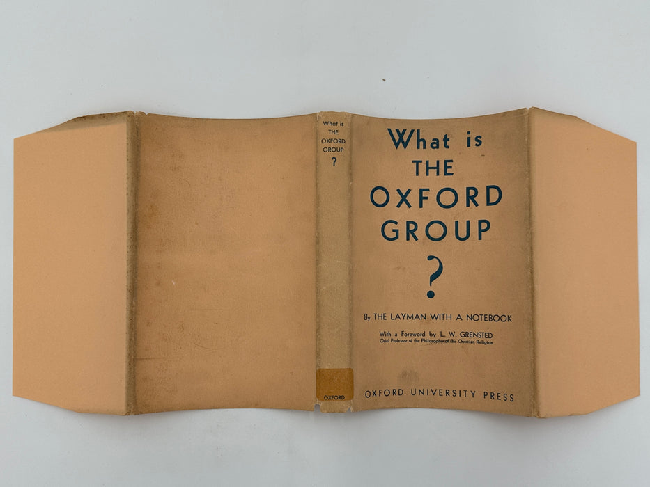 What is The Oxford Group? - Sixth Printing from 1937 Recovery Collectibles