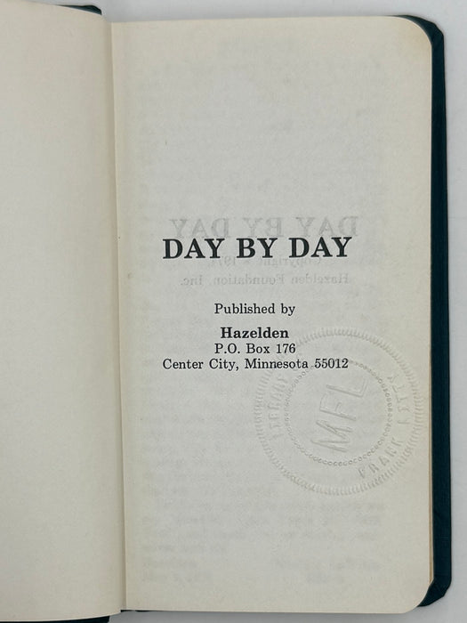 Day by Day - Daily Meditations from 1974