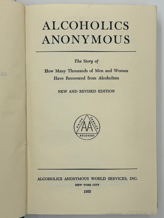 Alcoholics Anonymous Second Edition Big Book 14th Printing - ODJ