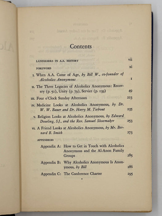 Alcoholics Anonymous Comes Of Age - First Printing from 1957 Recovery Collectibles