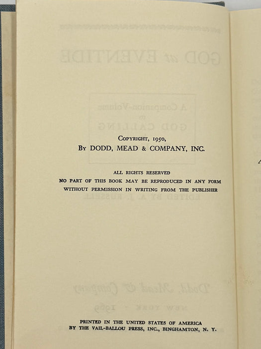 God At Eventide - Edited by A.J. Russell