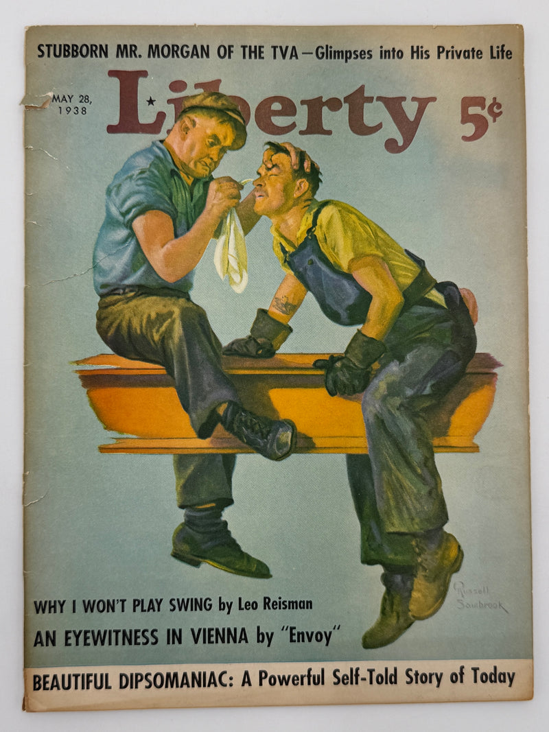 Liberty Magazine from May 1938 - Beautiful Dipsomaniac and Oxford Group