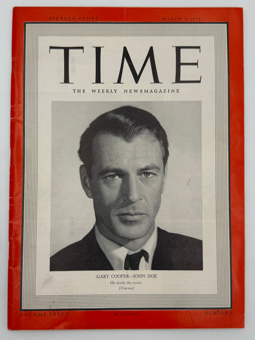 Time Magazine March 3rd, 1941 - Alcoholics Anonymous Advertisement