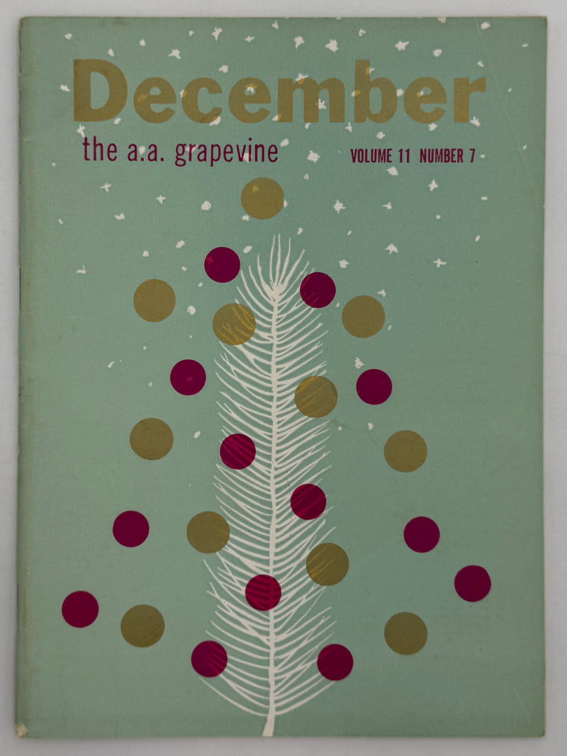 AA Grapevine from December 1954