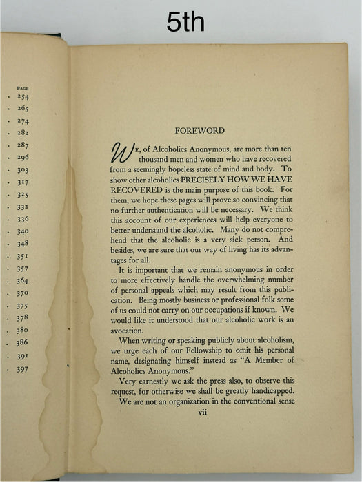 First Edition package of 3 books: 2nd, 5th, & 8th Printing