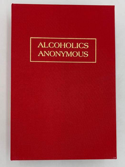 Alcoholics Anonymous First Edition 7th Printing Custom Clamshell Box