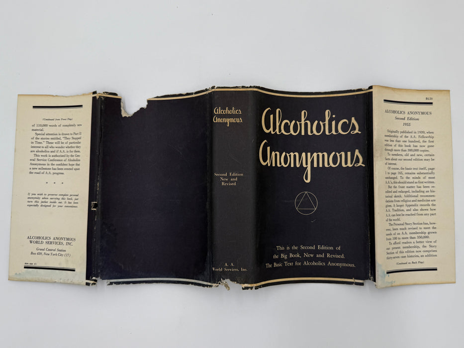 Alcoholics Anonymous Second Edition 8th Printing from 1966 - ODJ