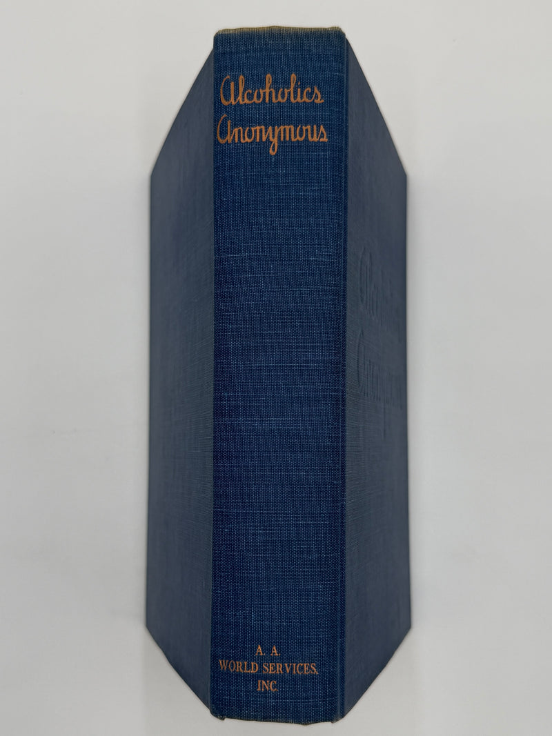 Alcoholics Anonymous Second Edition Big Book 10th Printing from 1969 with ODJ