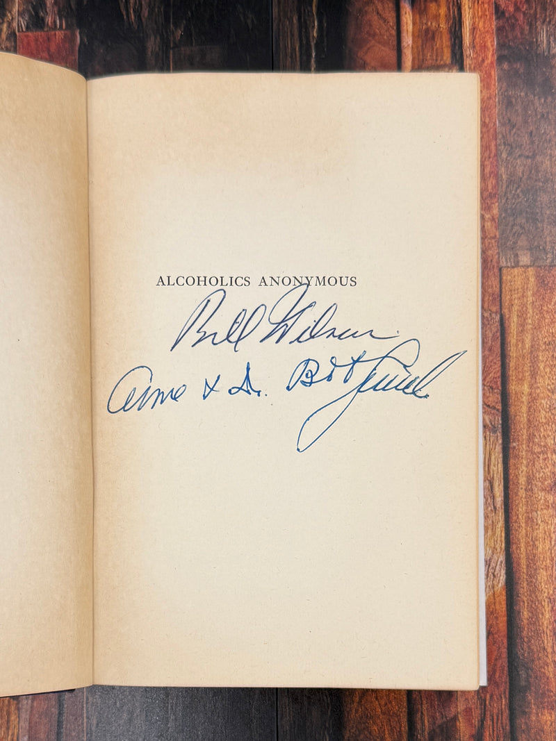 The Co-Founders Collection — Ten Signed First Edition Alcoholics Anonymous Big Books, 1941–1954
