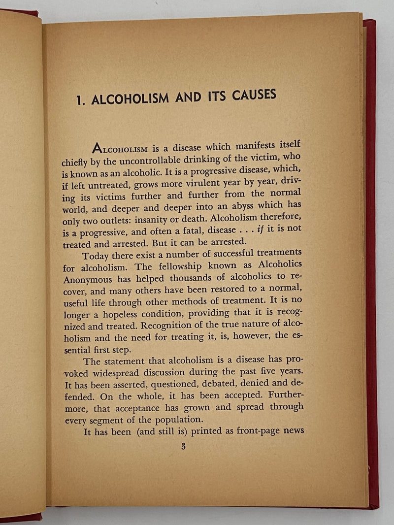 Primer On Alcoholism by Marty Mann - Third Printing