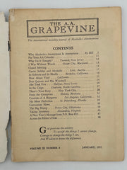 AA Grapevine from January 1955 Recovery Collectibles