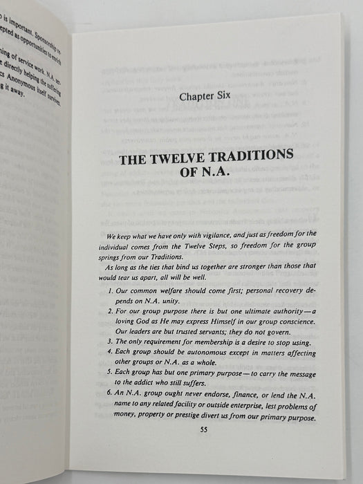 Narcotics Anonymous — “Baby Blue” Basic Text