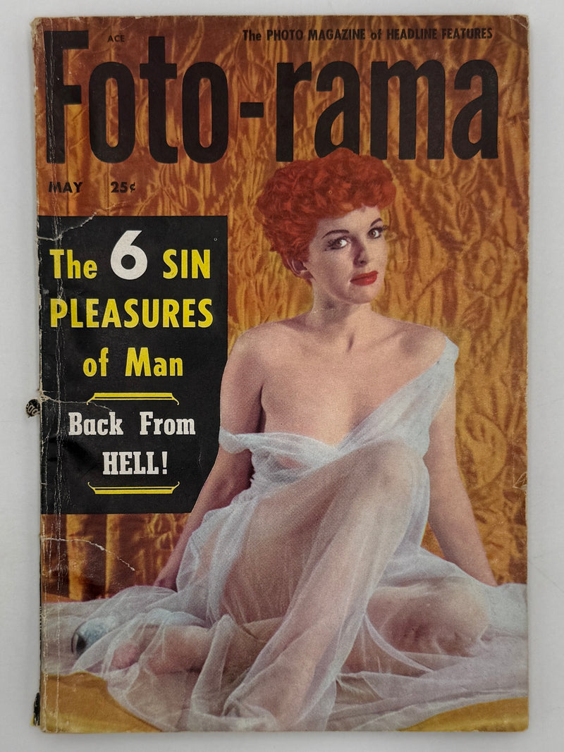 Foto-Rama May 1954 - Back From HELL by William Bensen