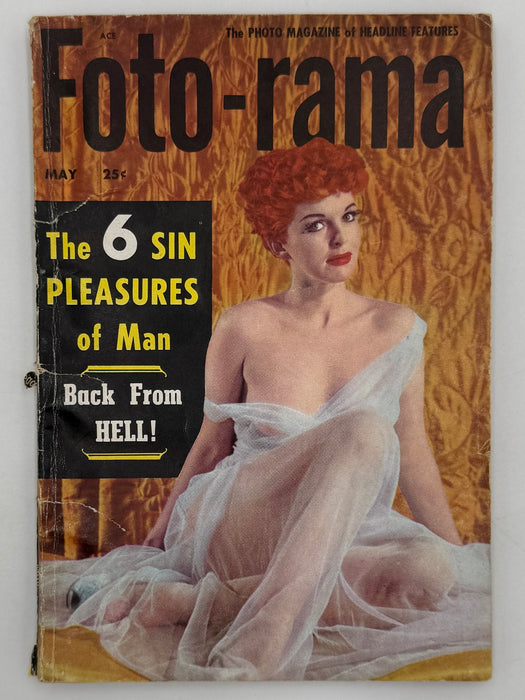 Foto-Rama May 1954 - Back From HELL by William Bensen