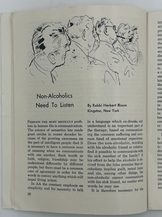 AA Grapevine from July 1958