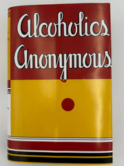 Alcoholics Anonymous First Edition 8th Printing from 1945 - RDJ Recovery Collectibles