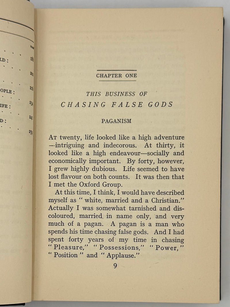 I Was a Pagan — V. C. Kitchen (Hodder & Stoughton) | Fourth Printing — 1937 ODJ