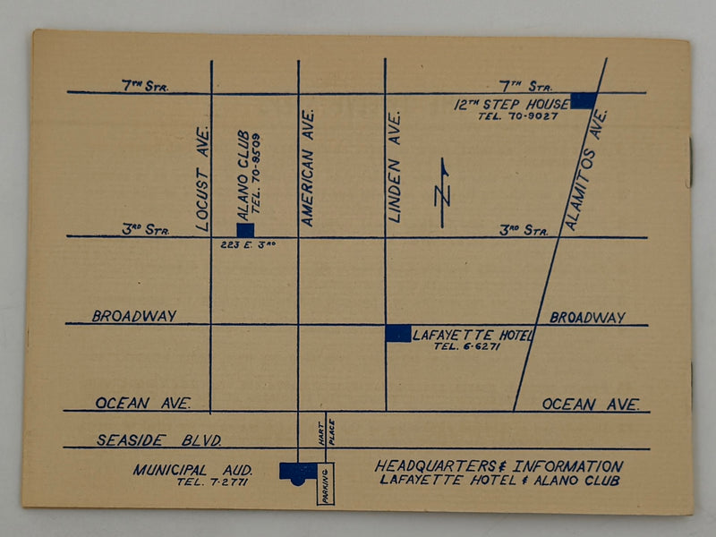 First Southern California Conference of Alcoholics Anonymous — Long Beach, California — November 22–23, 1952