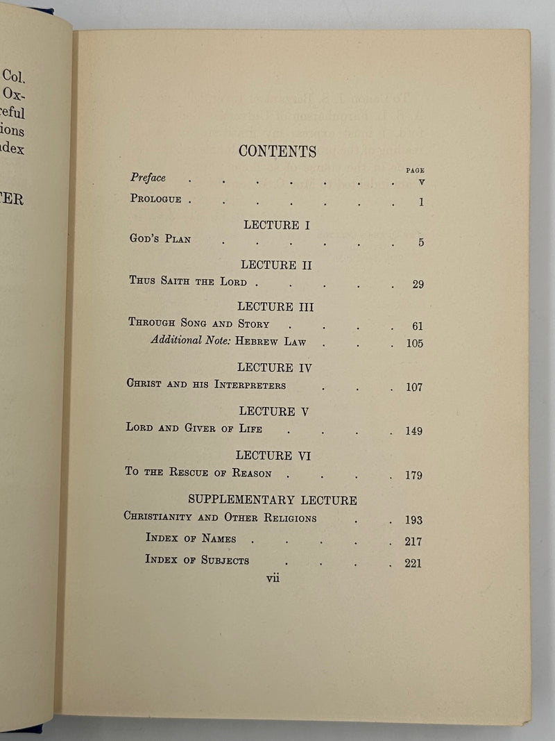 The God Who Speaks by Burnett Hillman Streeter - 1936 - ODJ West Coast Collection