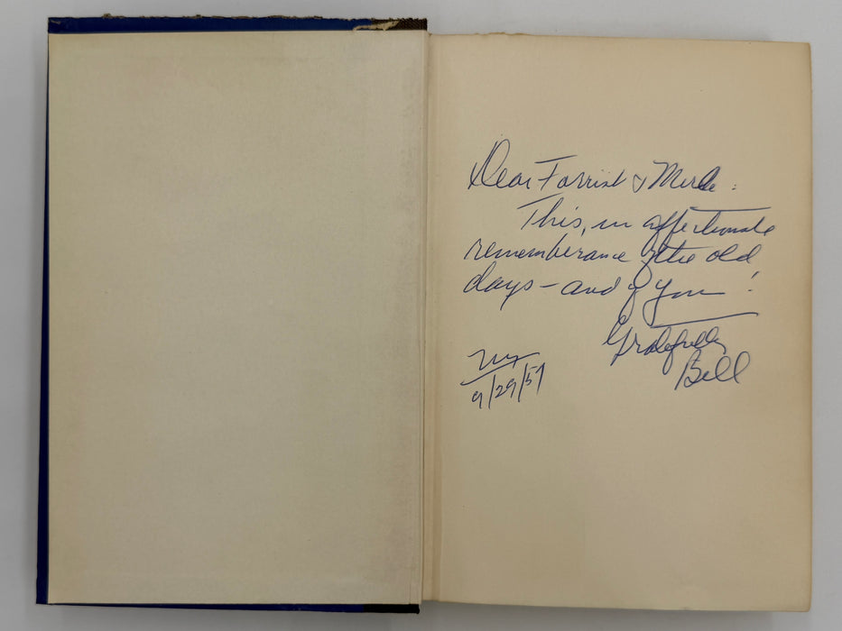 Signed by Bill Wilson - Alcoholics Anonymous Comes Of Age - First Printing from 1957