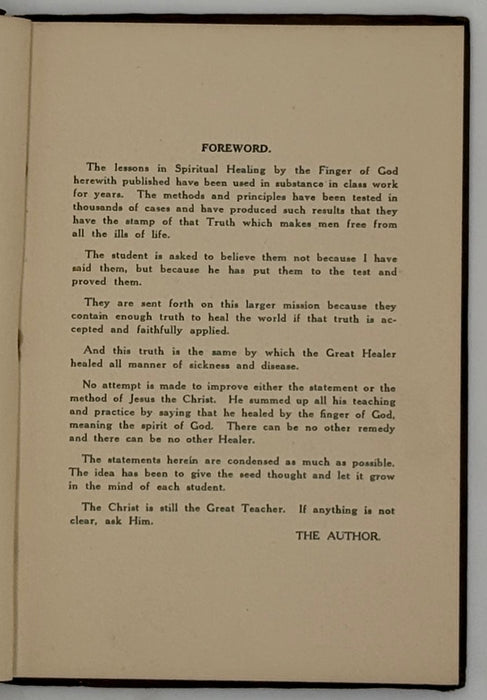 Three Early Works by Thomas Parker Boyd — The Emmanuel Movement & New Thought Tradition