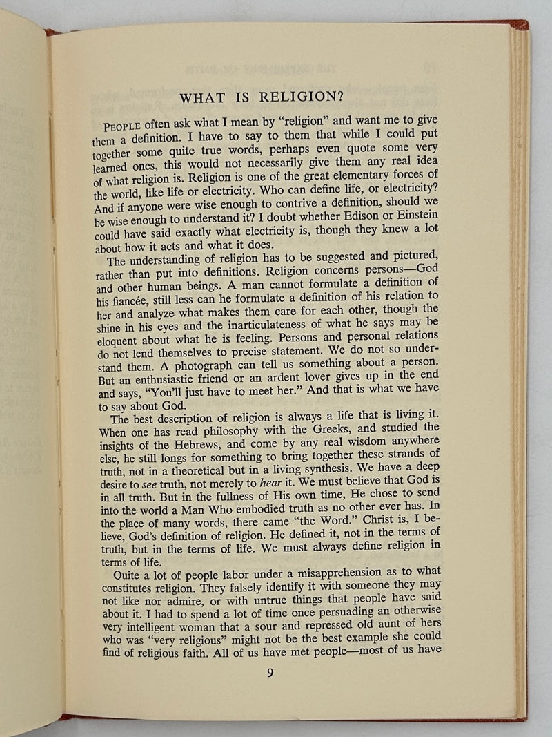 The Experiment of Faith by Samuel M. Shoemaker from 1957 with ODJ