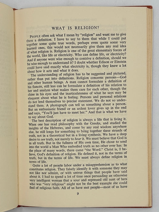 The Experiment of Faith by Samuel M. Shoemaker from 1957 with ODJ