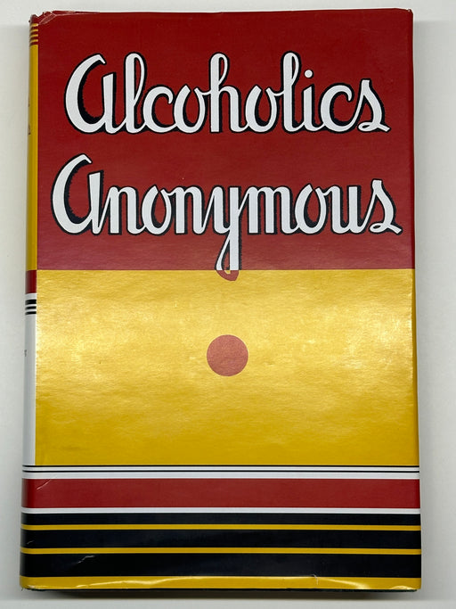 Alcoholics Anonymous Extremely RARE First Edition 7th Printing Big Book from 1945 - RDJ Recovery Collectibles
